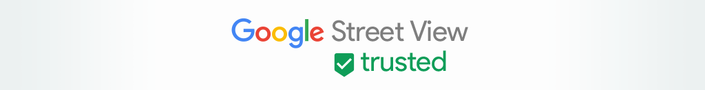 Google Street View trusted badge